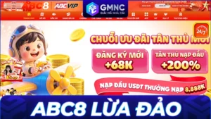 ABC8 lừa đảo và những dấu hiệu rủi ro người chơi cần biết