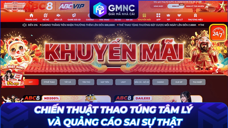 Chiến thuật thao túng tâm lý và quảng cáo sai sự thật