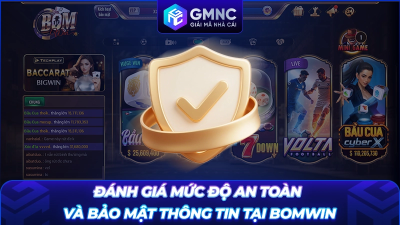 Đánh giá mức độ an toàn và bảo mật thông tin tại Bomwin