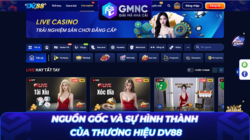 Nguồn gốc và sự hình thành của thương hiệu DV88
