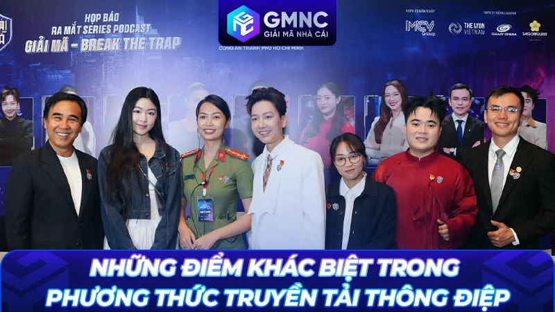 Những điểm khác biệt trong phương thức truyền tải thông điệp