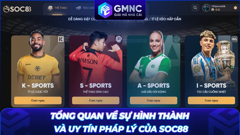 Tổng quan về sự hình thành và uy tín pháp lý của SOC88